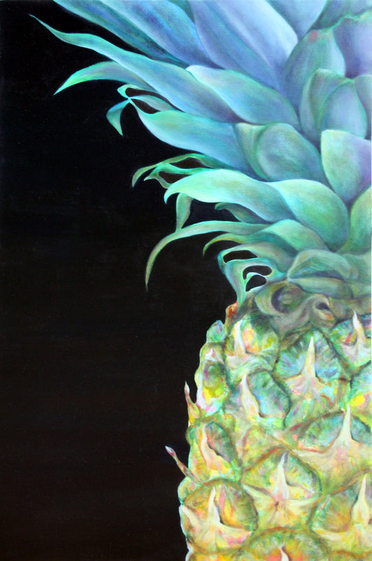 Prints available, original ***SOLD*** Carrie Goller - E Komo Mair - original oil 36x24