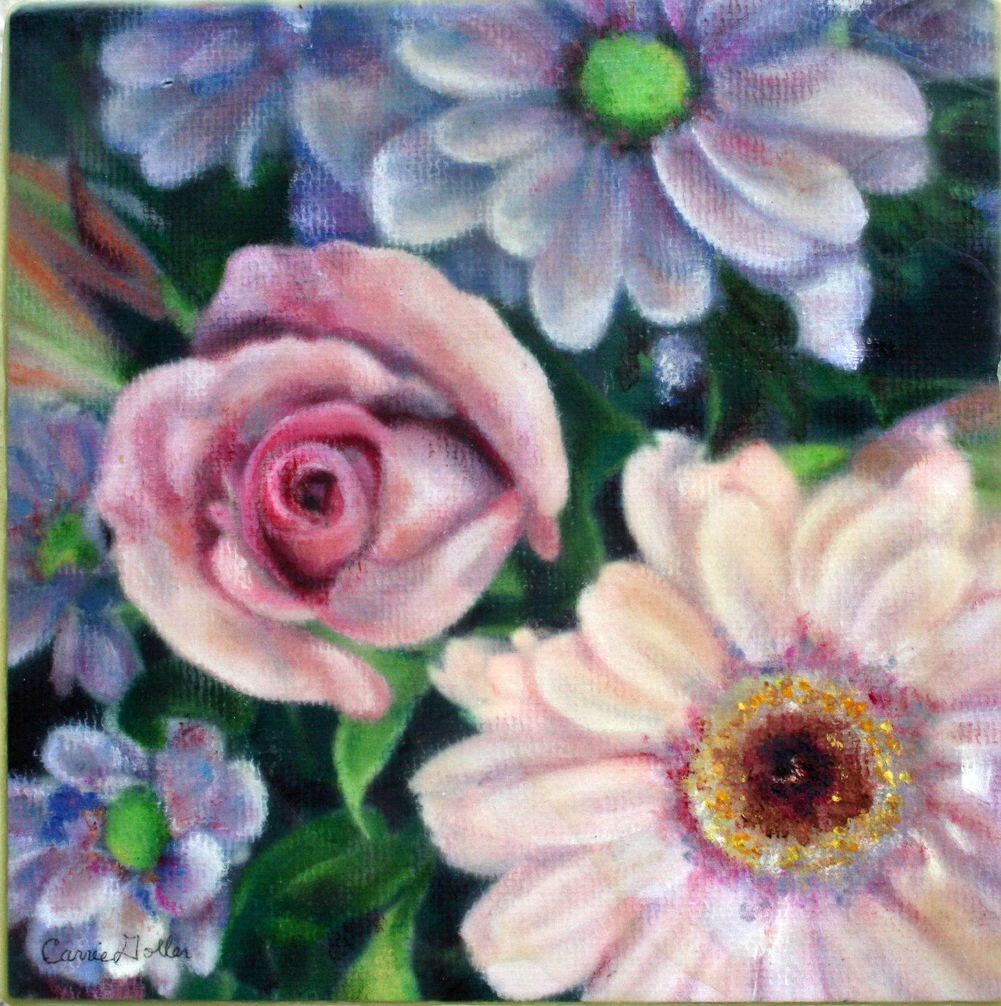 CARRIE GOLLER PRINTS - Elysian, original size 8x8