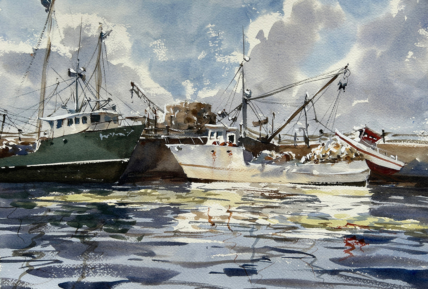 Custom: Home and Boat Portraits by Ina Xi