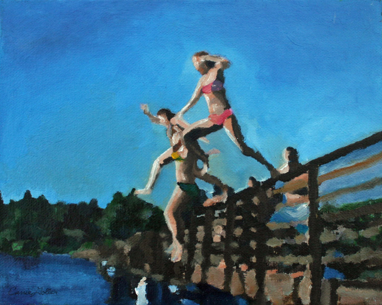 CARRIE GOLLER PRINTS - IMPRESSIONIST - GERONIMO