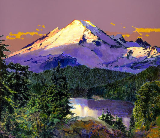Prints available, original ***SOLD*** MAX HAYSLETTE - Baker and Chain Lake, 38x44,  HMAC 2038
