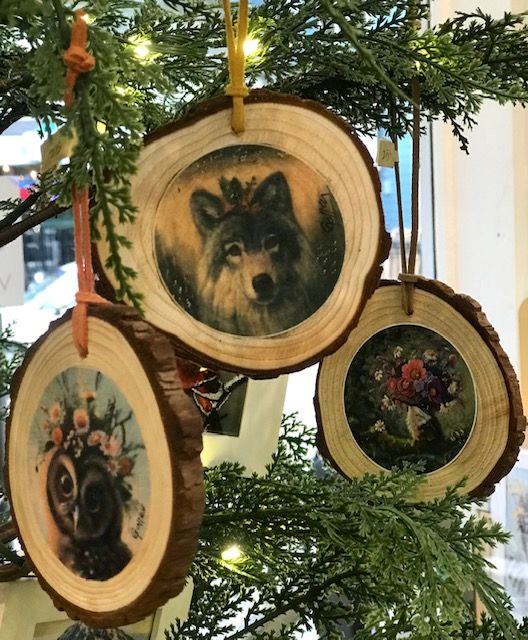 Carrie Goller - Assorted Floriferous Christmas Ornaments