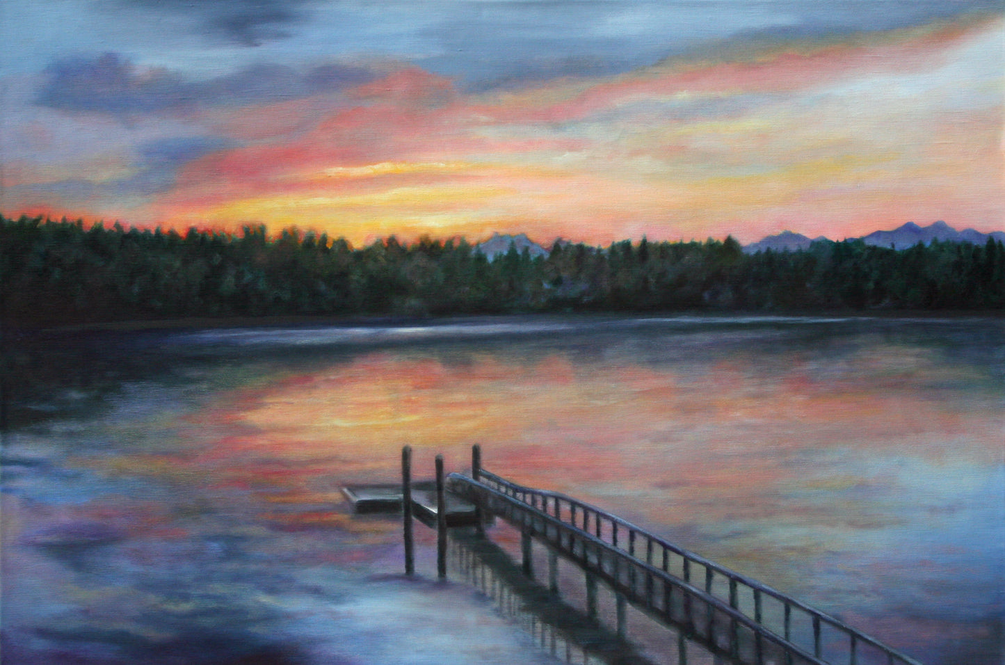 CARRIE GOLLER PRINTS - SEA, CITY, LAND SCAPES - OSTRICH BAY
