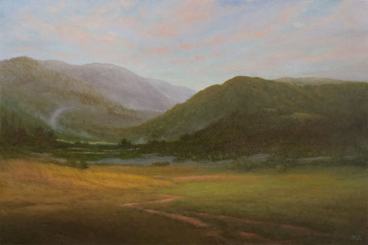 TIM PFEIFFER - Peace and Quiet, oil on gallery wrapped canvas, 24x36 (framed)