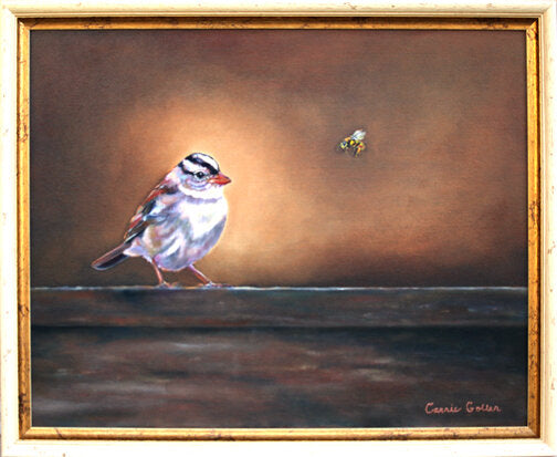 Prints available original ***SOLD*** Carrie Goller - Pure III - Oil 16x20