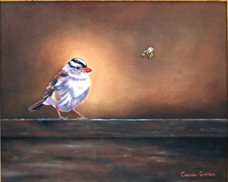 Prints available original ***SOLD*** Carrie Goller - Pure III - Oil 16x20