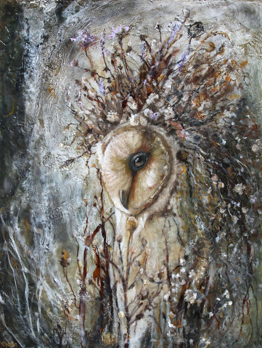 CARRIE GOLLER - Artemis (Floriferous Series) Print, Original Size 24 x 18