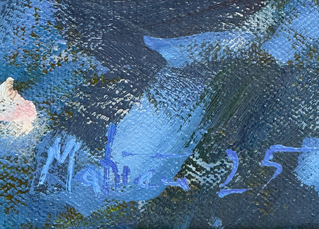 BRIAN MAHIEU - Sea Caves - Cape Flattery, Oil on Canvas, 30x24 *Not currently in gallery, request to view*