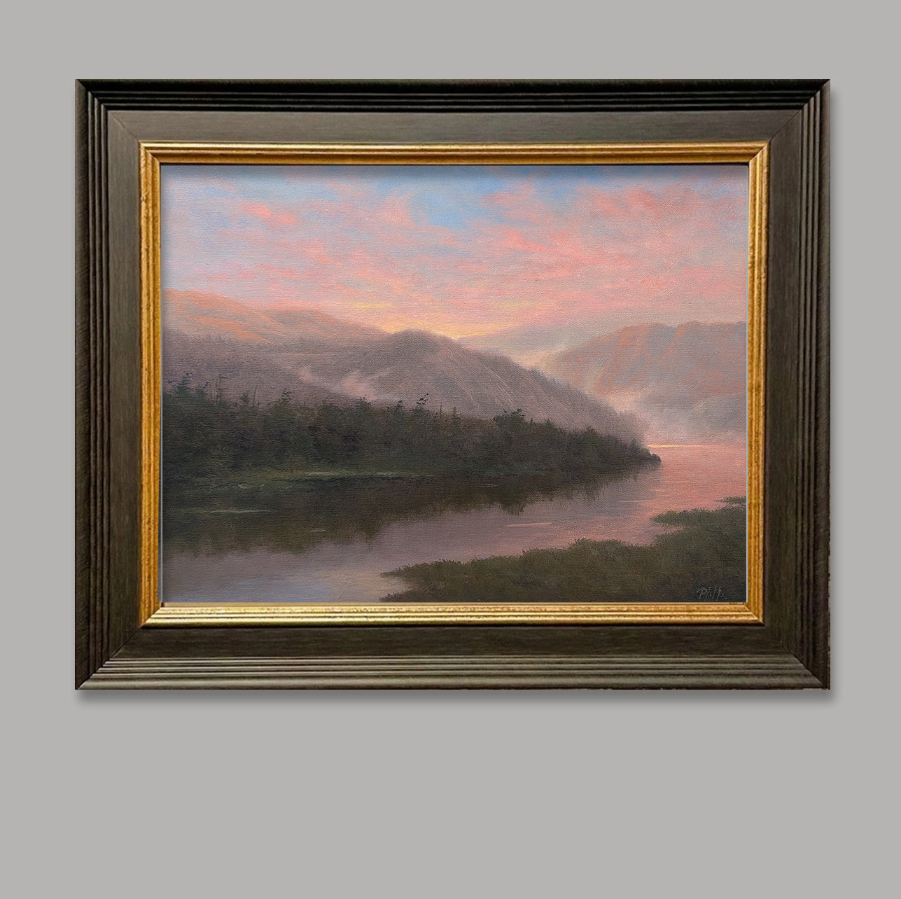 TIM PFEIFFER - Stillness, oil on canvas, 16x20 (framed)