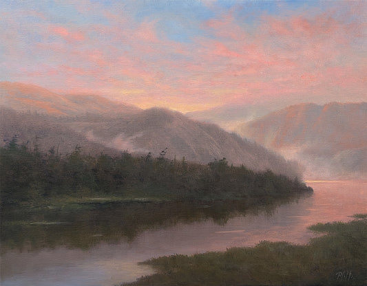 TIM PFEIFFER - Stillness, Oil on Canvas 16x20 (framed)