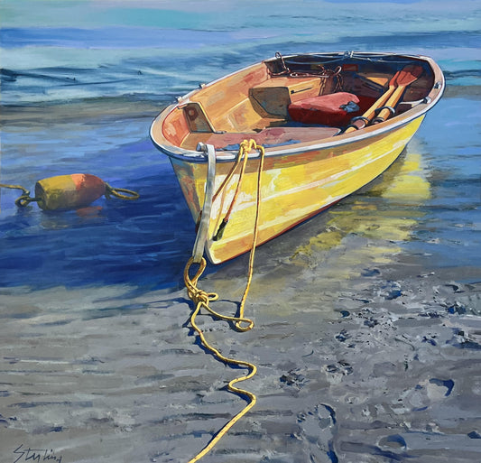 SYDNI STERLING - Summer Tide, acrylic on canvas, 36x36