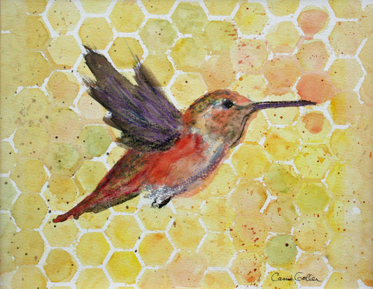 Tangerine - Original 12x16 Watercolor