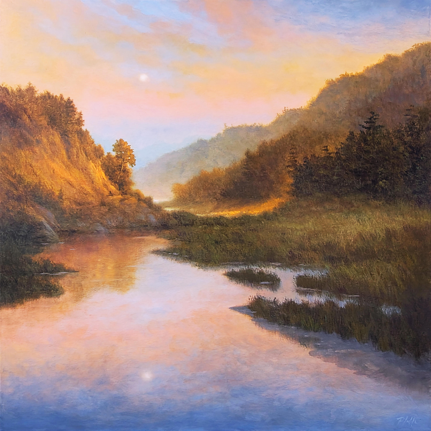 TIM PFEIFFER - PRINT - Full Moon, 24" x 24"